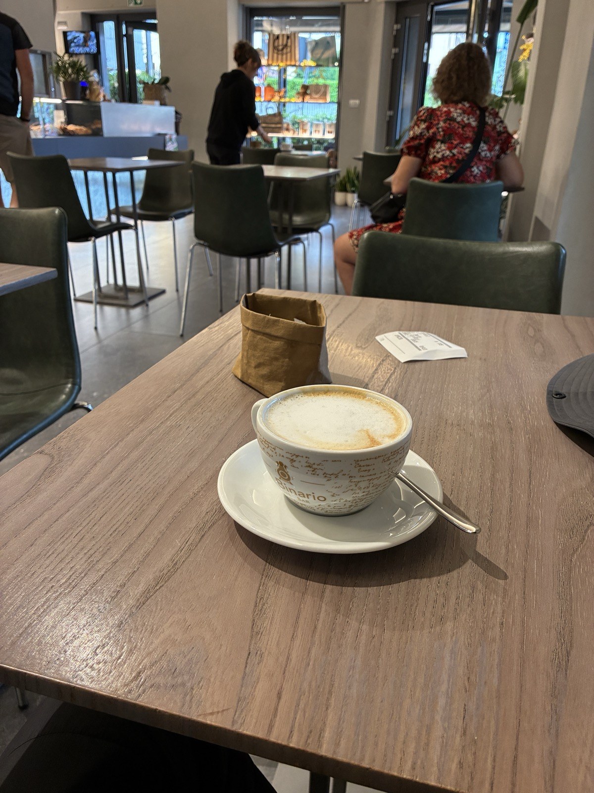 Cappuccino at Caffè San Carlo, Turin