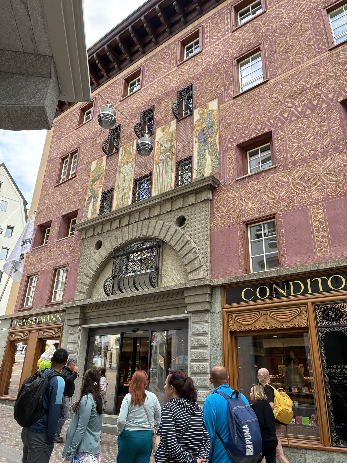 Hanselmann bakery in St. Moritz