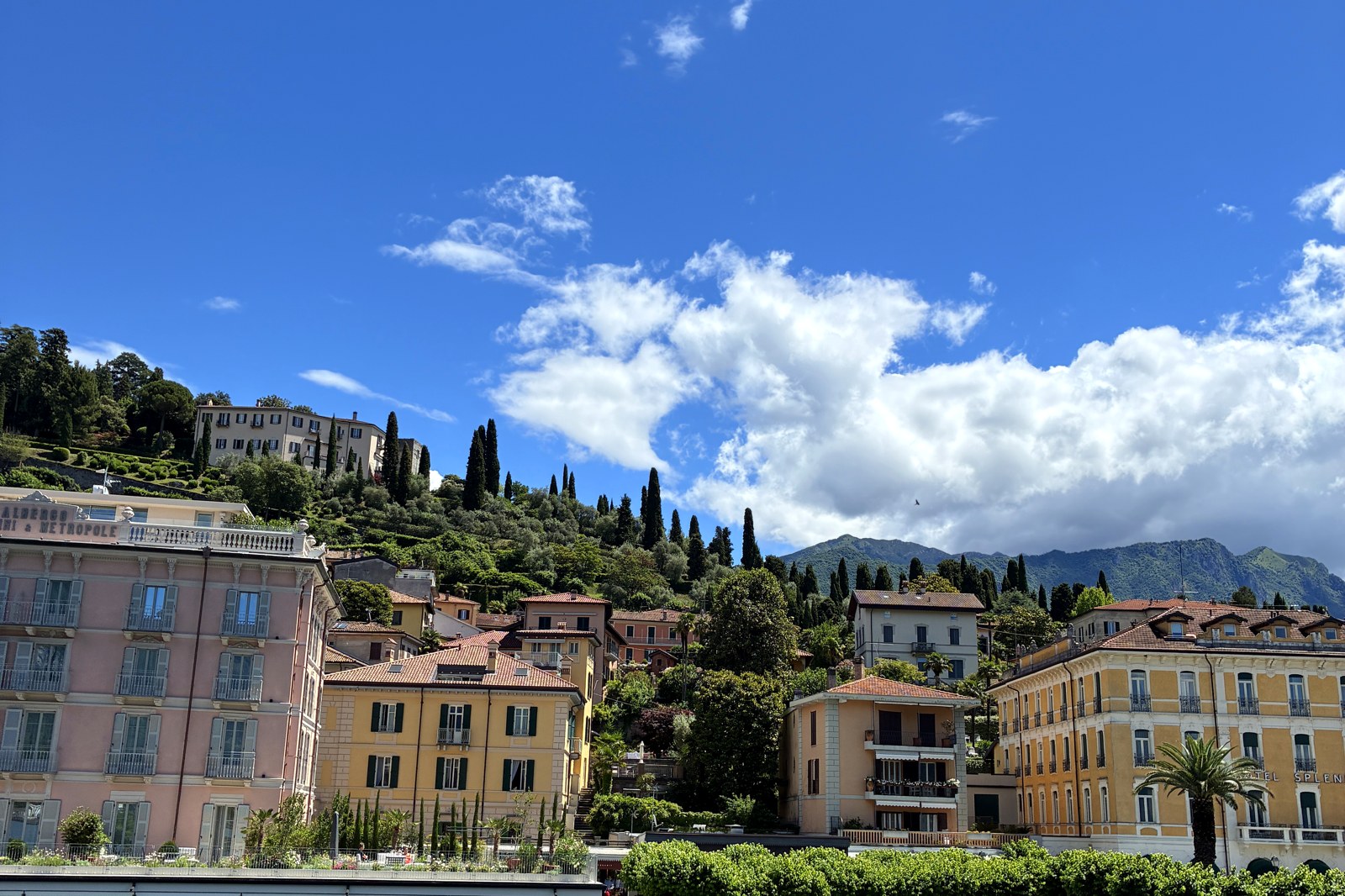 Bellagio waterfront on Lake Como