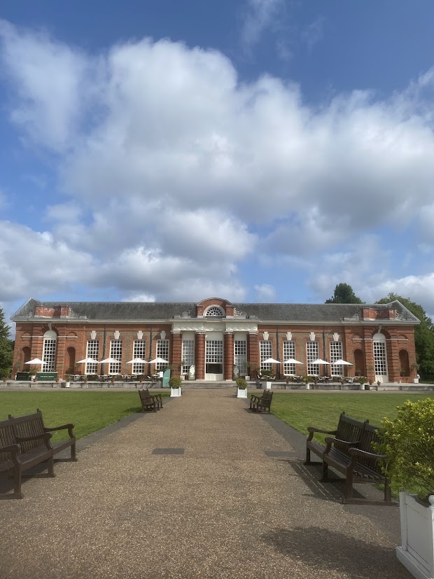 The Orangery building at Kensington Gardens