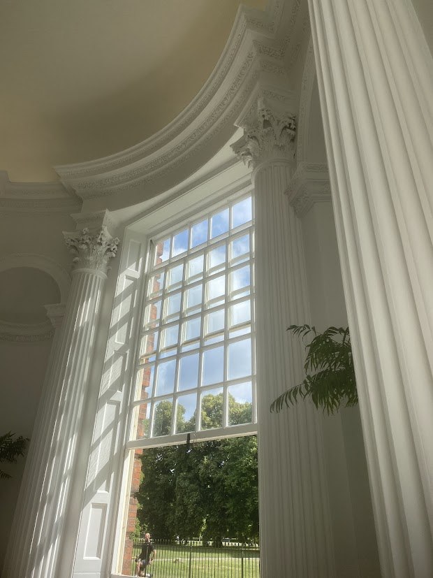 Interior view of The Orangery restaurant