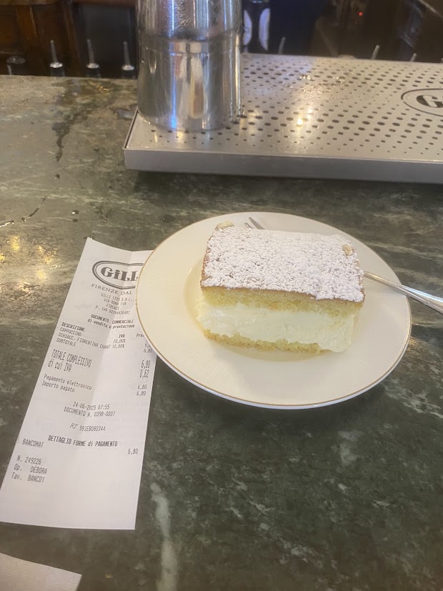 Florentine cake at Gilli