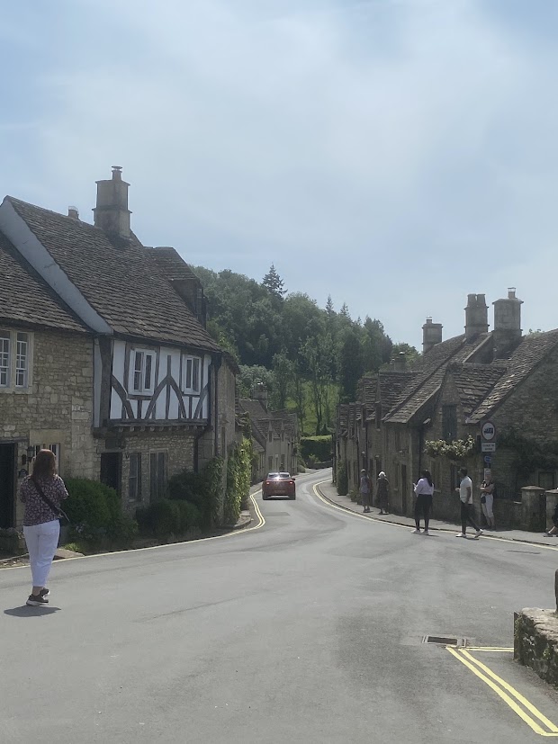 Castle Combe village in the Cotswolds