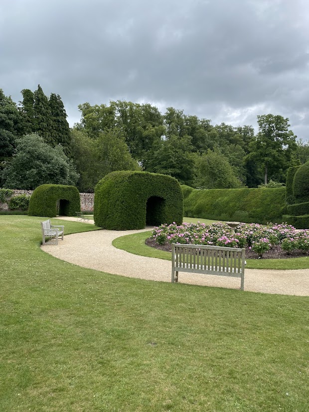 The gardens at Highclere Castle