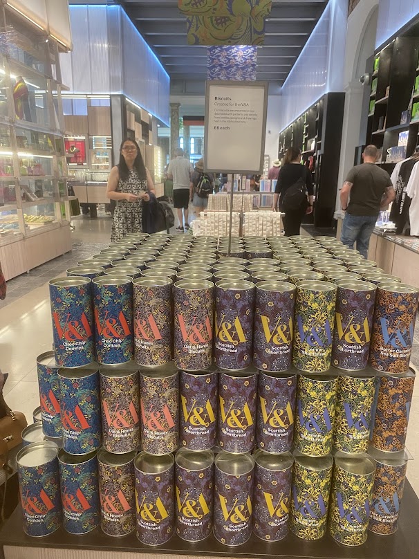 Victoria Albert Museum London souvenir shop