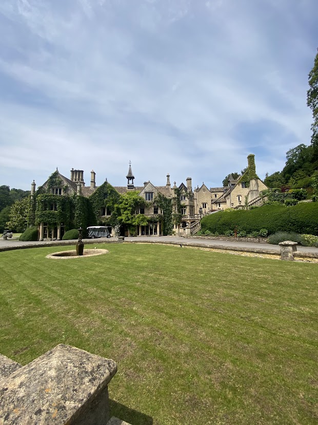 The Manor House hotel at Castle Combe, a 14th-century ivy-covered manor