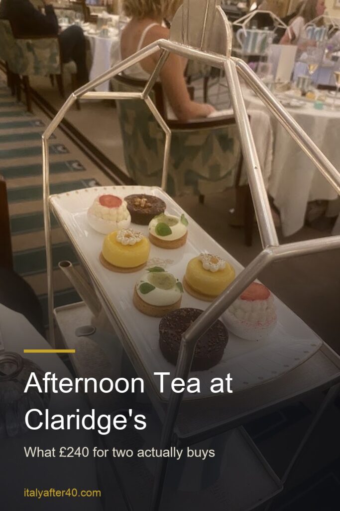Afternoon Tea at Claridge's