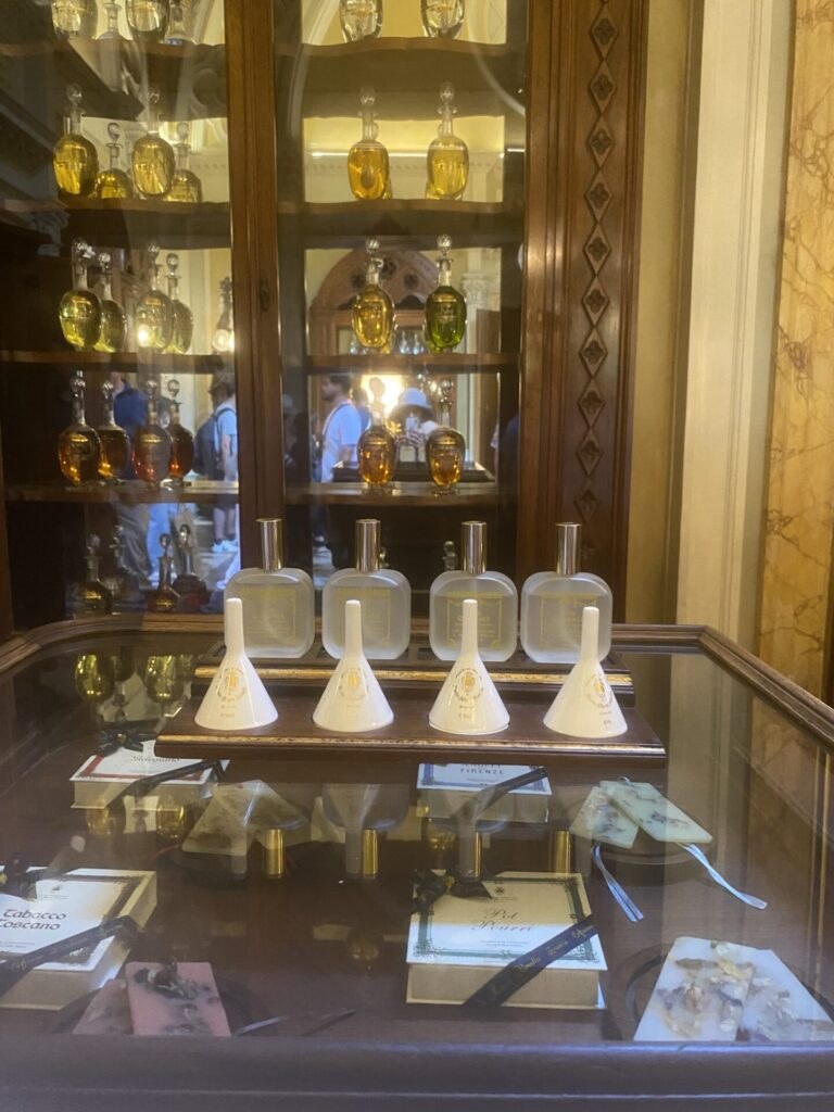 Body cologne fragrances at Santa Maria Novella Florence